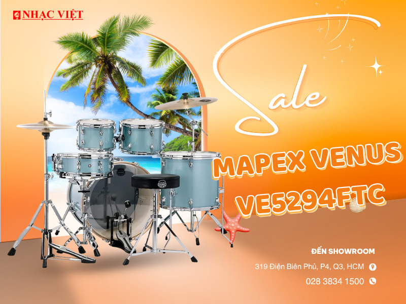 Trống Cơ Mapex Venus VE5294FTC